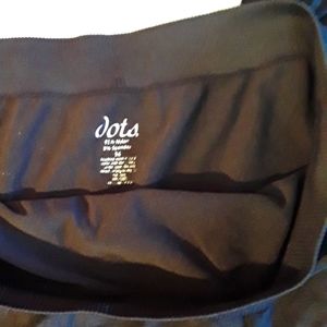 Black footless tights sz 3x